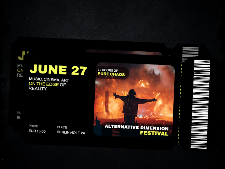 Cover image for Alternative Dimension Festival | Visual Identity