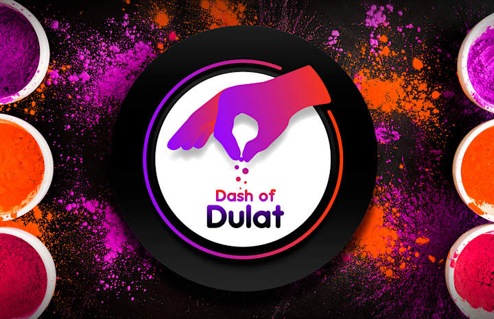 Cover image for Logo + animation | Cooking channel "Dash of Dulat" on Behance