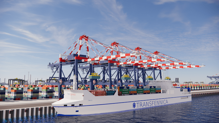 Cover image for Port 3D Visualization : Demak Port