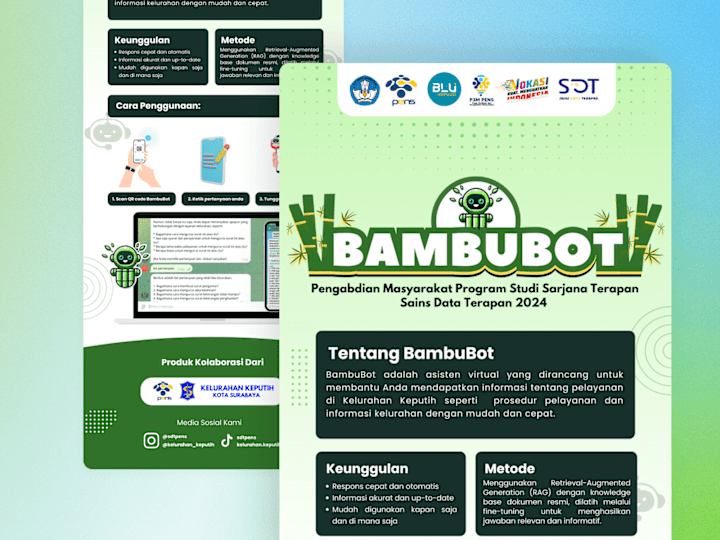 Cover image for Bambubot: AI Chatbot kelurahan keputih