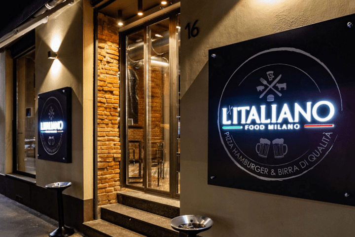Cover image for L'Italiano Food visual identity and advertising