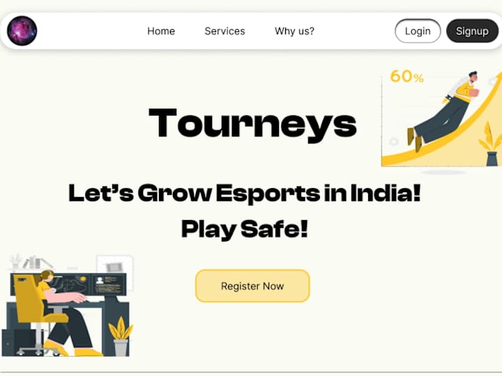 Cover image for Designed Website For Esports Organisation.