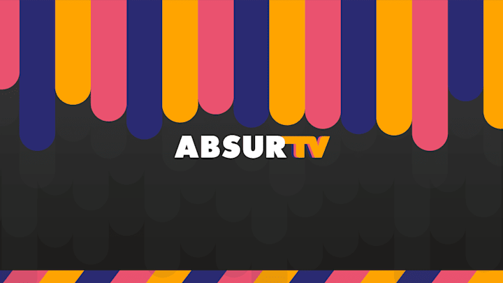 Cover image for ABSURTV - Youtube channel Visual identity