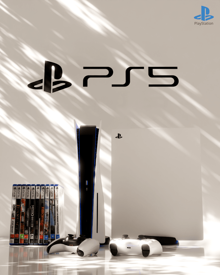 Cover image for PS5 3D Animation and Still Renders