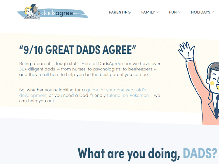 Cover image for Dads Agree: The Ultimate Parenting Resource