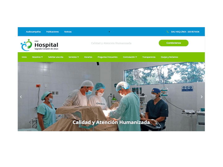 Cover image for ESE Hospital Sagrado Corazón de Jesús – La Hormiga (Putumayo) 