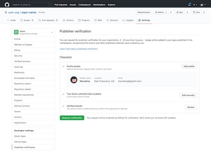 Cover image for GitHub publisher verification