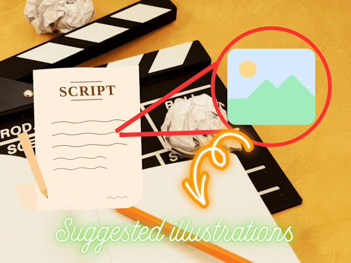 Cover image for Illustrations for scripts into videos