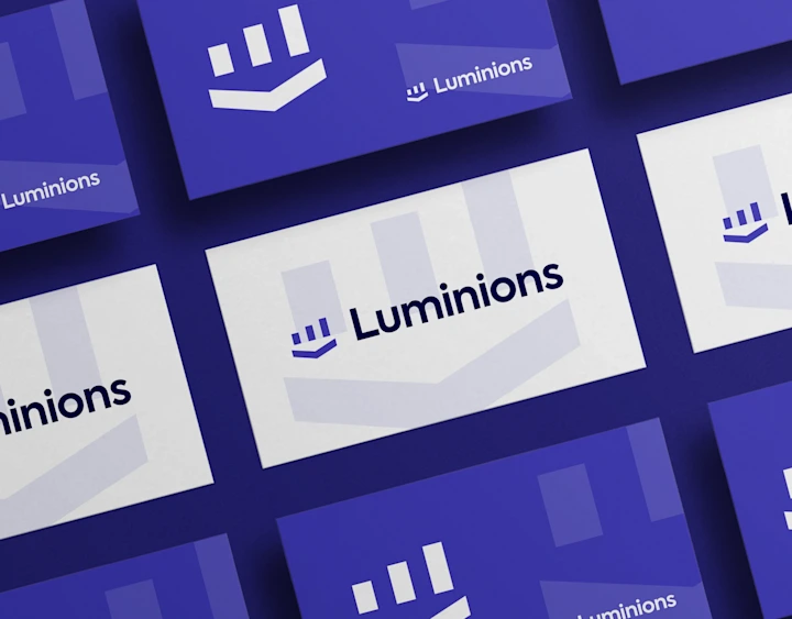 Cover image for Luminions Tech Logo and Brand Identity