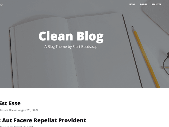 Cover image for Simple Blog with Spring MVC