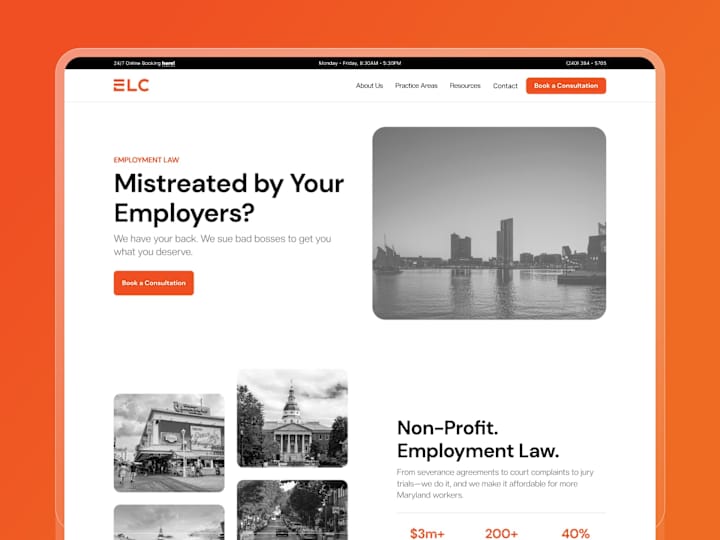 Cover image for ELC - Employment Law Firm