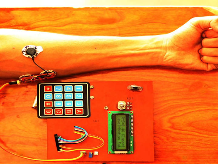 Cover image for Arduino Based Fatigue Level Measurement in Muscular Activity.