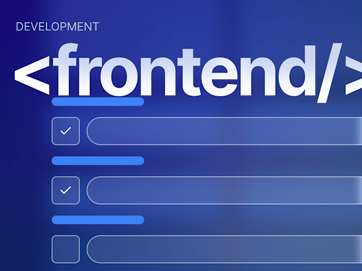 Cover image for Frontend Development