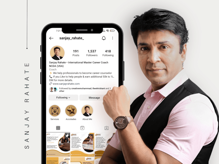 Cover image for Sanjay Rahate • Content Creation