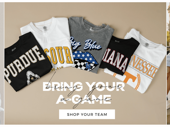 Cover image for Gameday Couture Emails and Website Banner