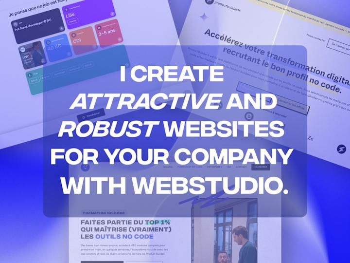 Cover image for Webstudio | Web Design & Developement