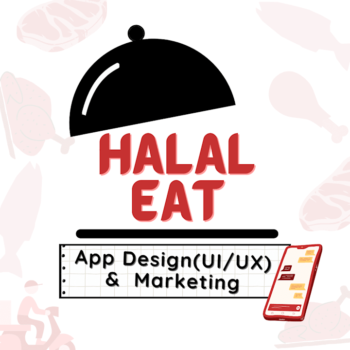 Cover image for HalalEat - Mobile Application UI/UX & Brand Design