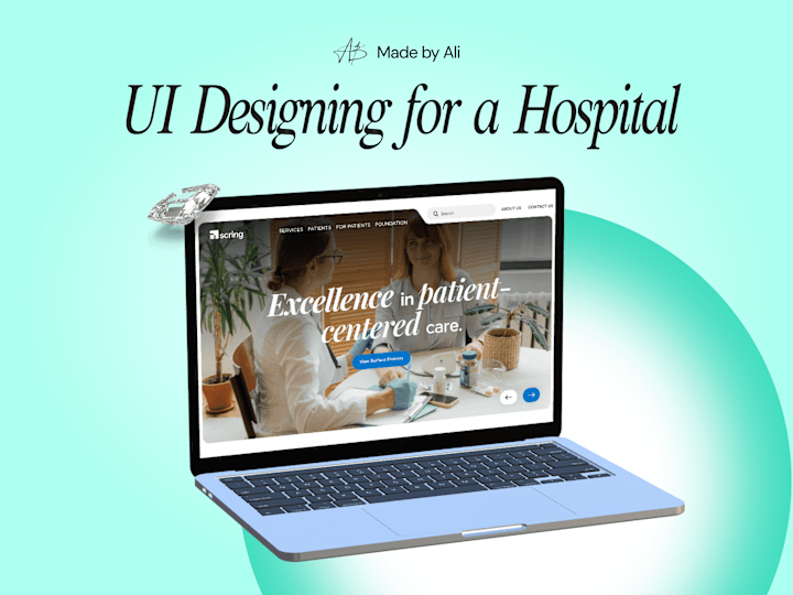 Cover image for Modern UI Design for a Hospital