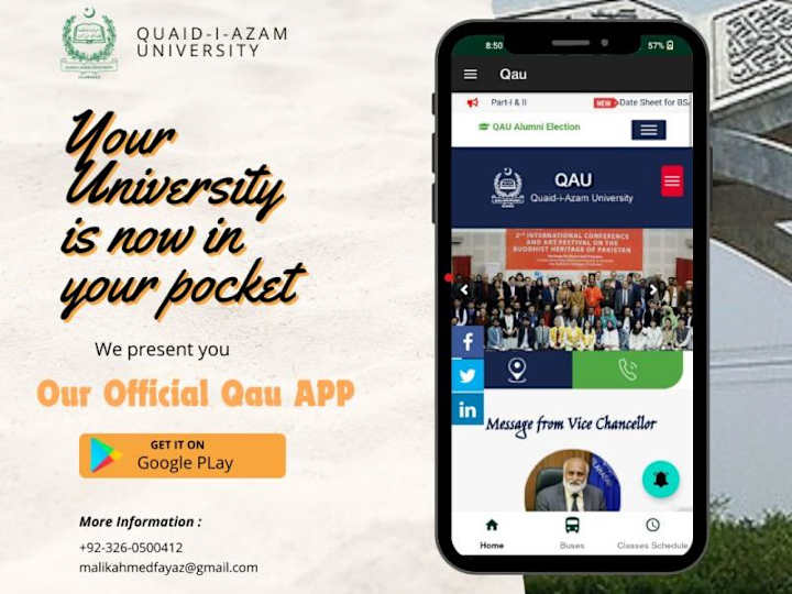 Cover image for QAU APP