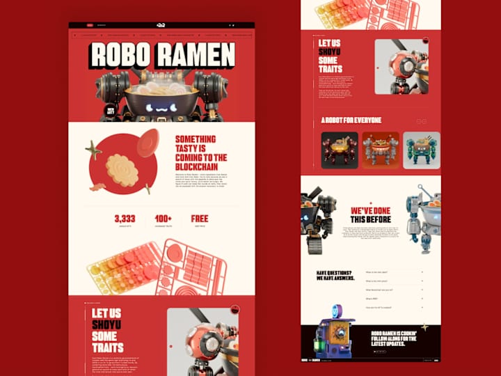 Cover image for Robo Ramen Webflow Website Development