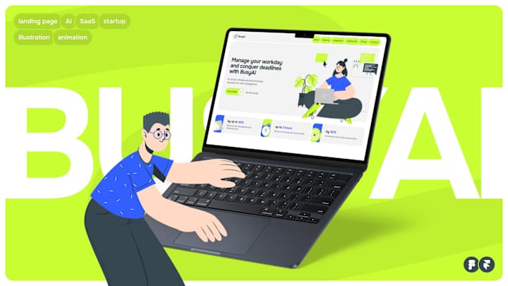 Cover image for Smart Brand & Web Design for BusyAI
