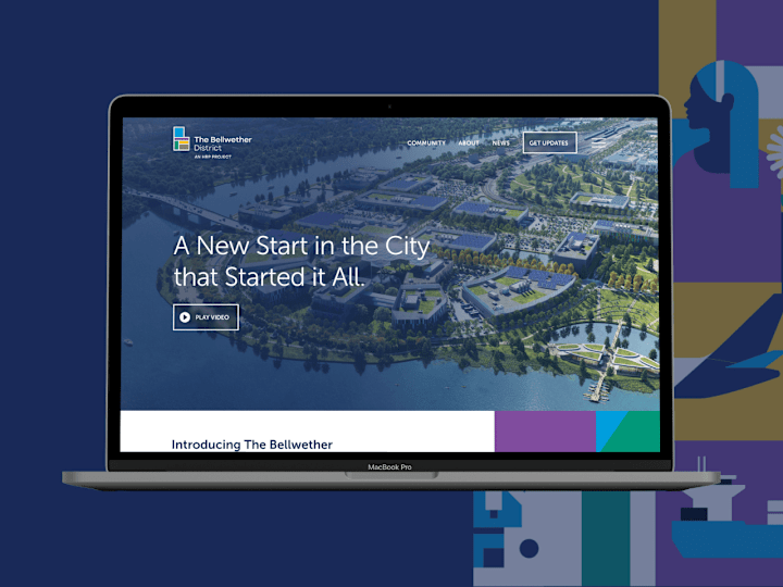 Cover image for Bellwether District: Website for Philadelphia’s Transformation