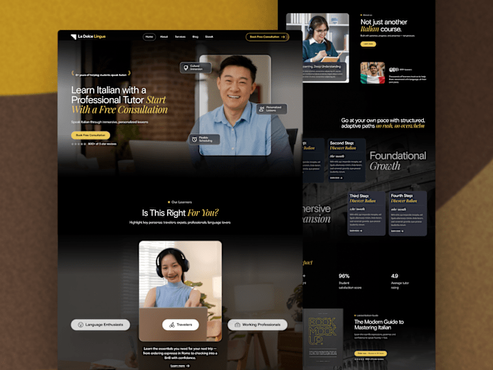 Cover image for Edtech Site | Web Dev + Custom Illustration + Motion Design