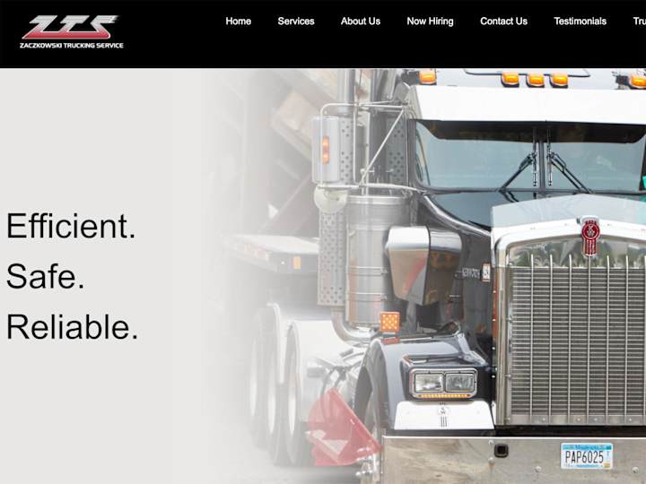 Cover image for Revving Up Results: A Modern Website Overhaul for ZTS Trucking