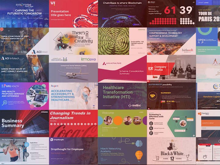 Cover image for Impactful Presentation Design Services