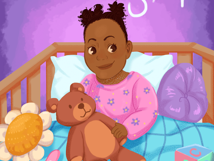 Cover image for I will do a unique children story book illustrations for you