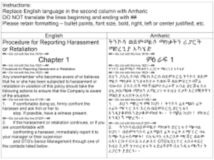 Cover image for English to Amharic translation 