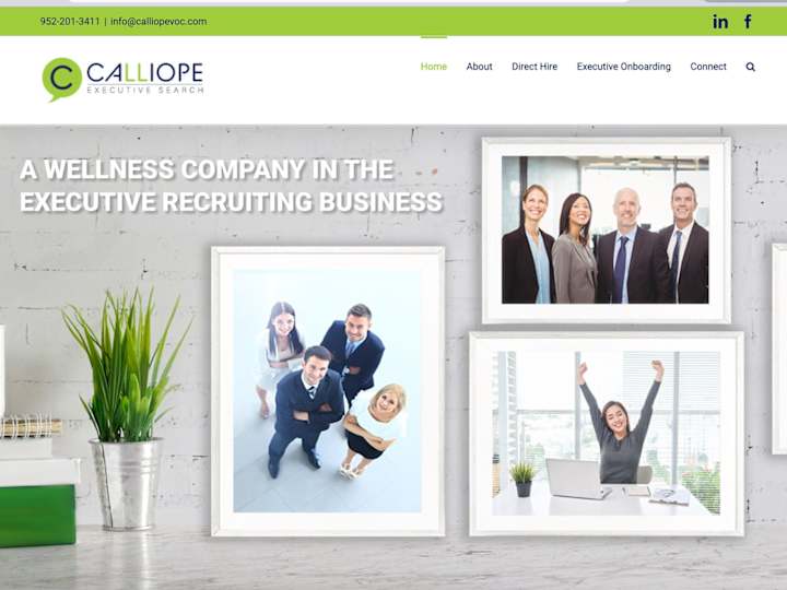 Cover image for Elevating Calliope Executive Search's Brand Presence