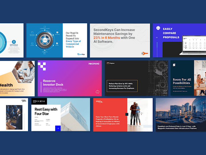 Cover image for Expert Presentation & Pitch Decks: Stunning Slides That Wow