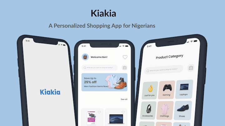 Cover image for Kiakia - An ecommerce app
