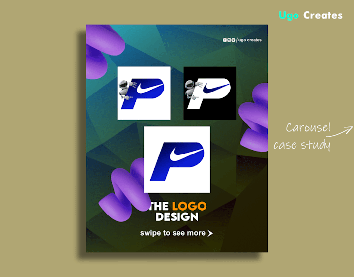 Cover image for Logo Design Case Study + Carousel Post