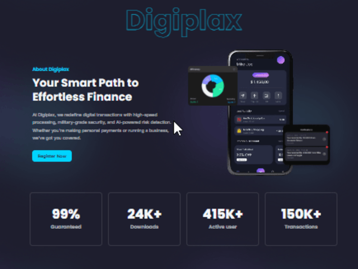 Cover image for digiplax – AI-Powered Payments, Smarter Transactions