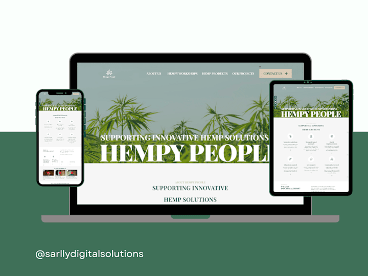 Cover image for Hempy People - Wordpress Project