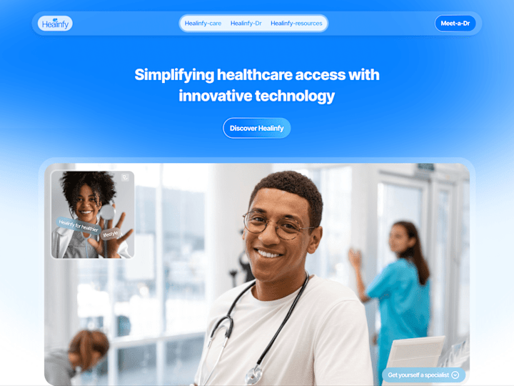 Cover image for Healinfy | Healthtech startup