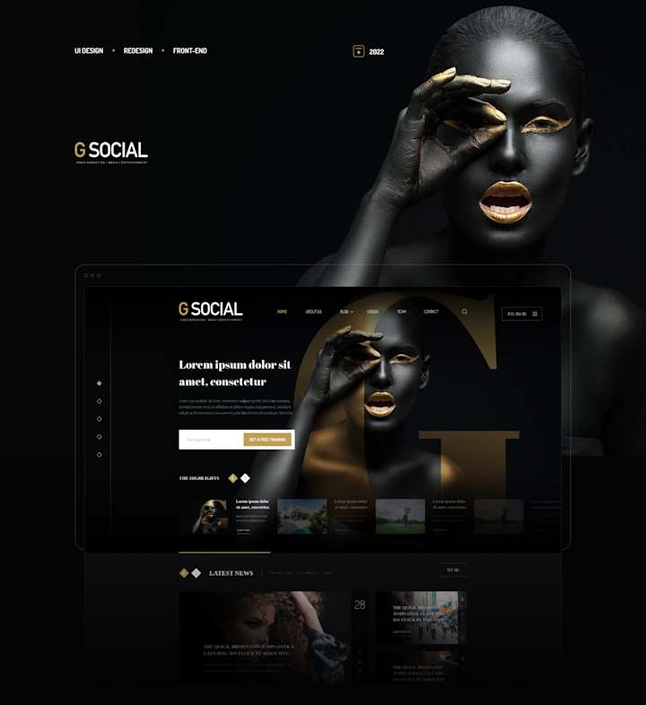 Cover image for GSocial - UI Design