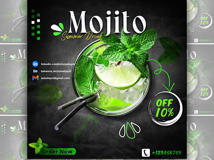 Cover image for Mojito Social Media Design
