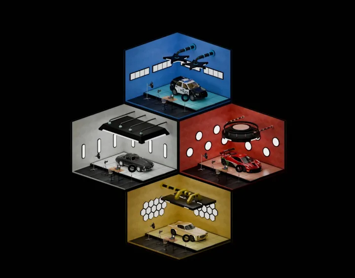 Cover image for Turbo charged Legends: A Thrill Ride of Iconic Cars!