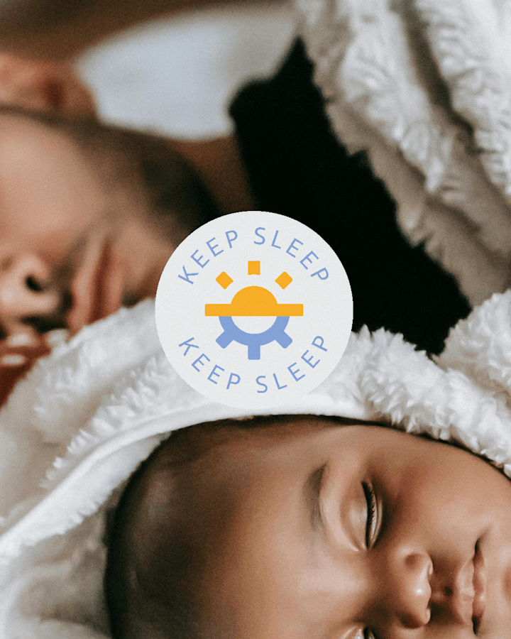 Cover image for Baby sleep consultant visual identity and social media pack.