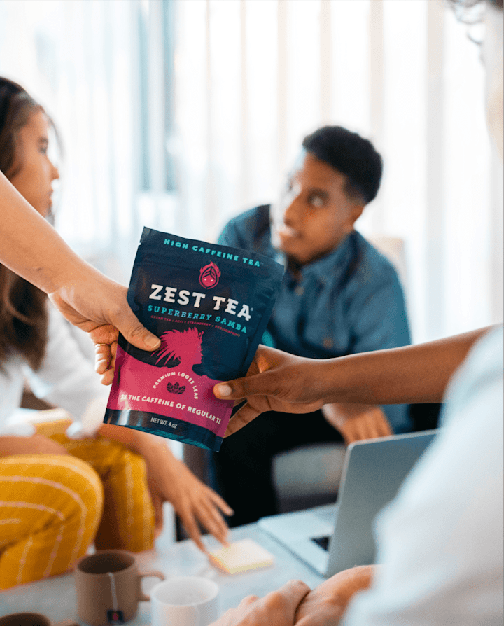 Cover image for Brand Design    :    Zest Tea