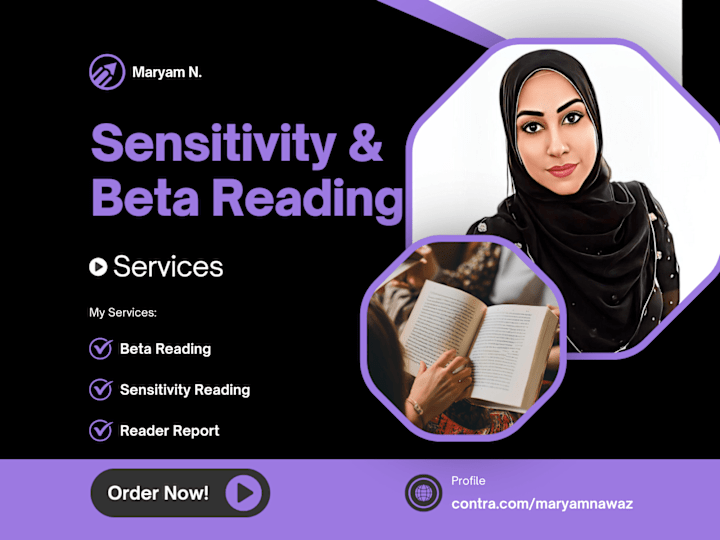 Cover image for Sensitivity & Beta Reading and Detailed Critique