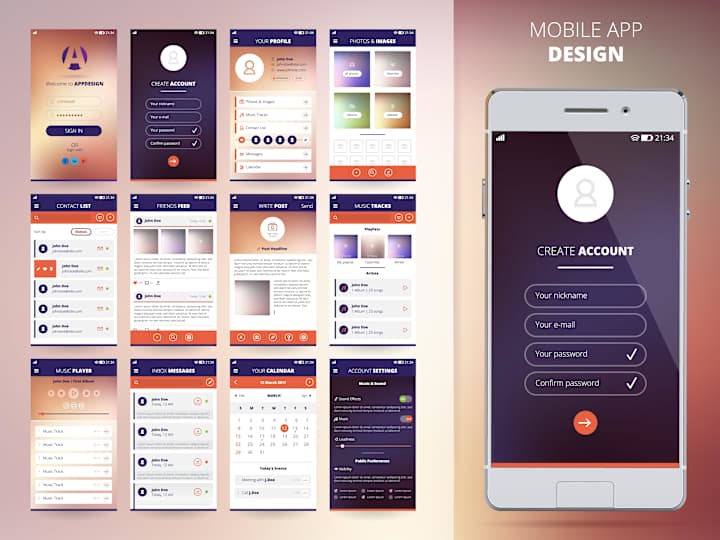 Cover image for Figma Website Design & Development, UI design