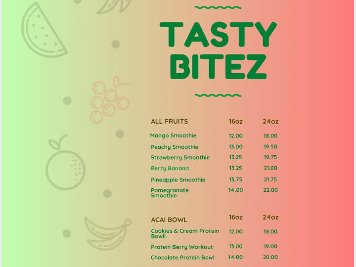 Cover image for Social Media Management & Content Creation for Tastee Bitez
