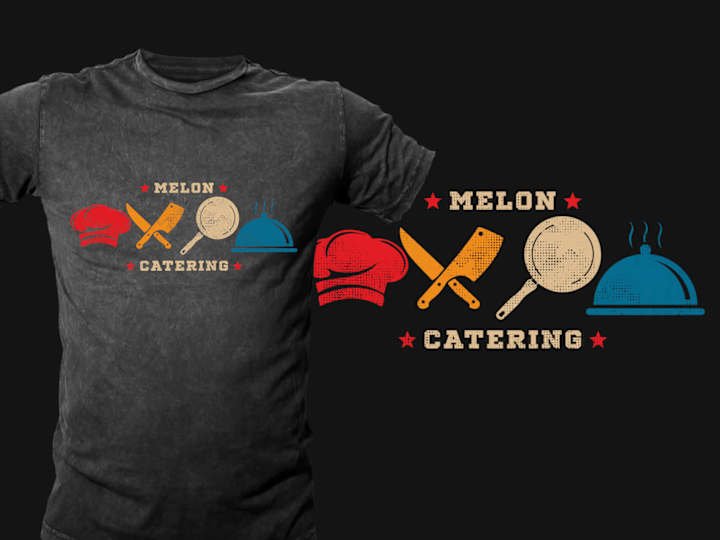 Cover image for Melon Catering Badge & T-Shirt Design