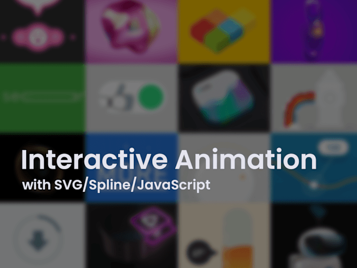 Cover image for Interactive animation