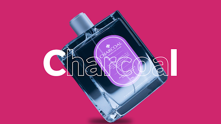 Cover image for Charcoal Fragrance packaging Design