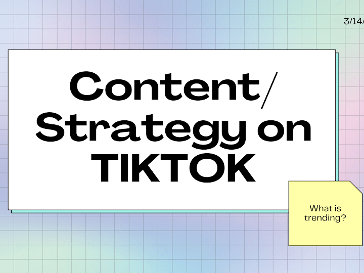 Cover image for TikTok Content/Strategy 🎨👩🏻‍🎨🧠